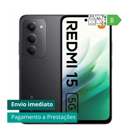 Redmi 15 5G black envio imediato