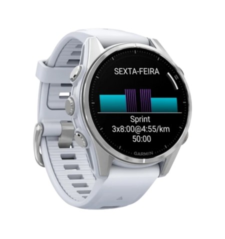 Garmin fēnix® 8 white lado