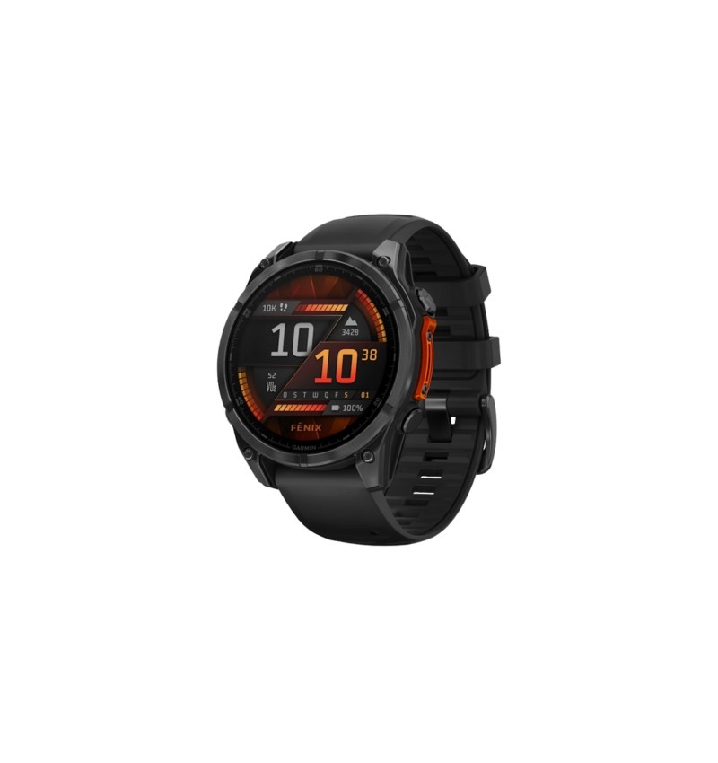 Garmin fēnix® 8 Slate Gray with Black Silicone Band Garmin fēnix® 8 Slate Gray with Black Silicone Band
