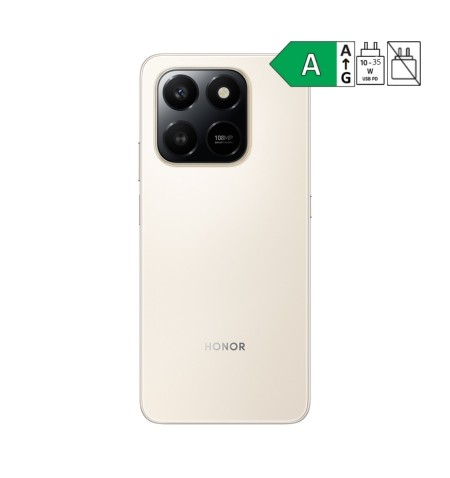 Honor 400 Smart 4G Desert Gold traseira