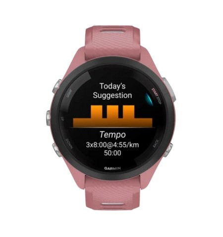 Garmin Forerunner® 265S Pink frente