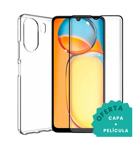 oferta da capa e película de vidro