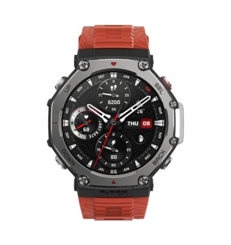 Amazfit T Rex 3 Lava frente