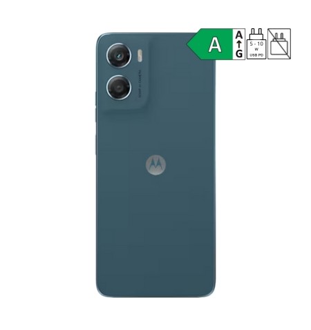 Motorola Moto G06 blue traseira