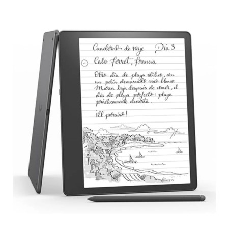 Amazon Kindle Scribe (2024) with Premium Pen lado