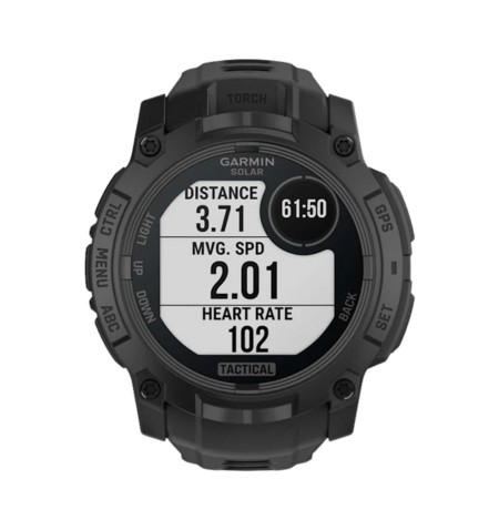Garmin Instinct® 3 Solar tactical black frente