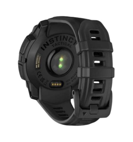 Garmin Instinct® 3 Solar tactical black traseira
