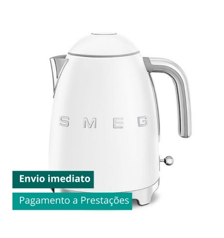 Smeg Chaleira Elétrica 1.7L White envio imediato