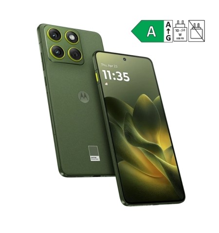 Motorola Edge 70 Green diagonal