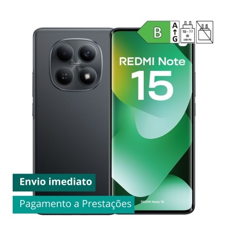 Redmi Note 15 black envio imediato