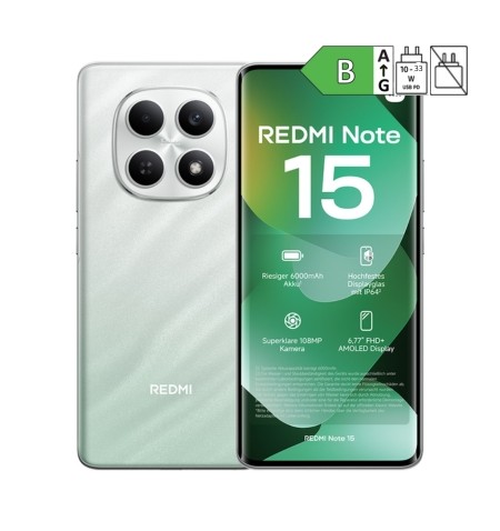 Redmi Note 15 green