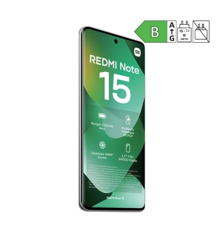 Redmi Note 15 green frente