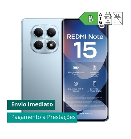 Redmi Note 15 blue envio imediato