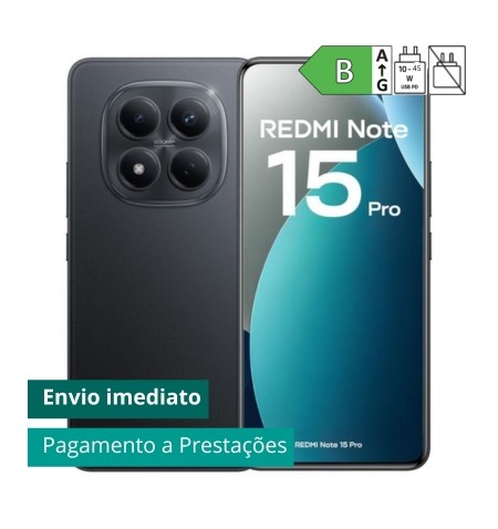 Redmi Note 15 Pro black envio imediato