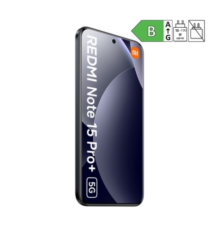 Redmi Note 15 Pro+ 5G black frente