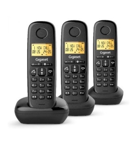 Gigaset Basic 100 trio black