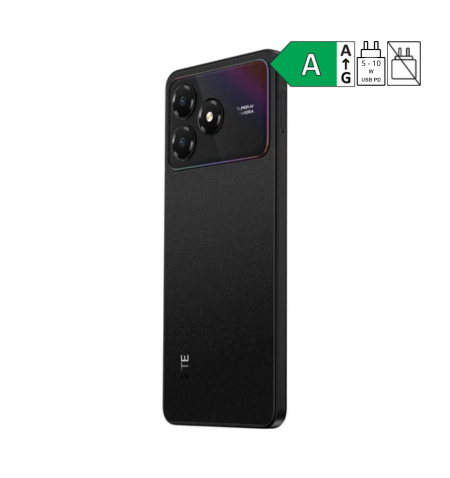 ZTE Blade A36 black traseira