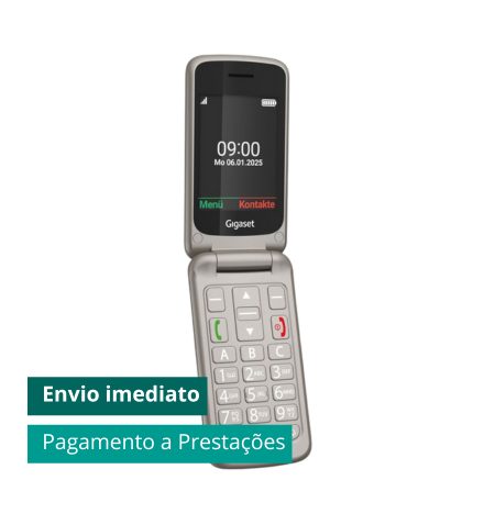 Gigaset GL595 silver envio imediato