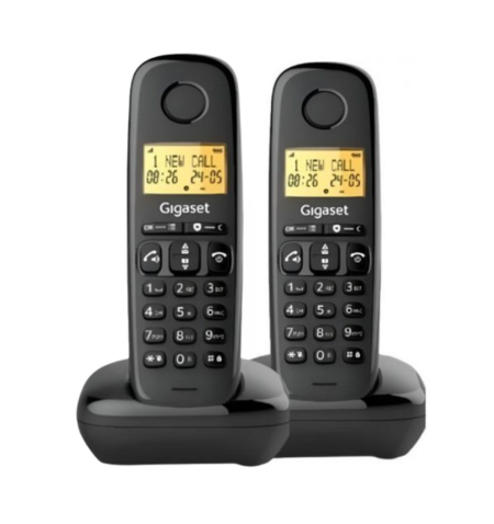 Gigaset Basic 100 black duo