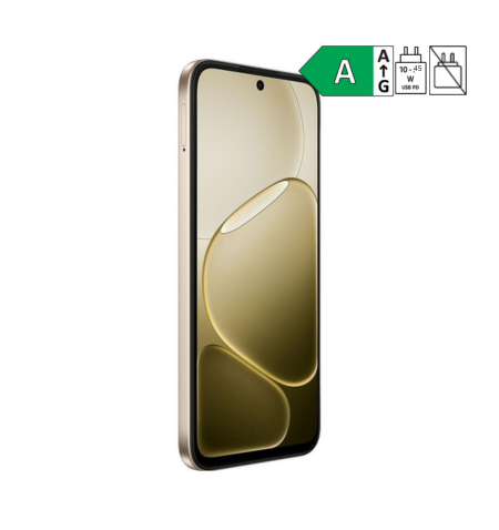 oppo A6 gold frente