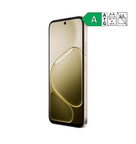 oppo A6 gold lado