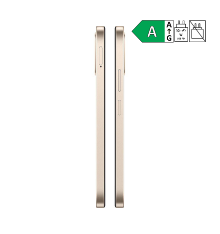 oppo A6 gold lateral