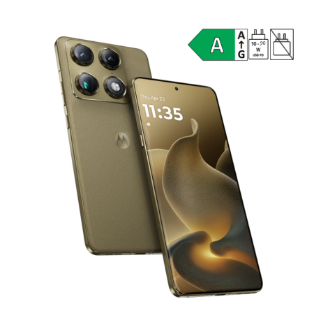 Motorola Signature 5G olive diagonal