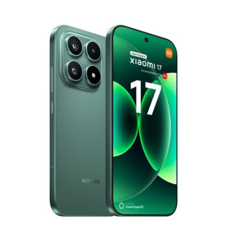 Xiaomi 17 green lateral