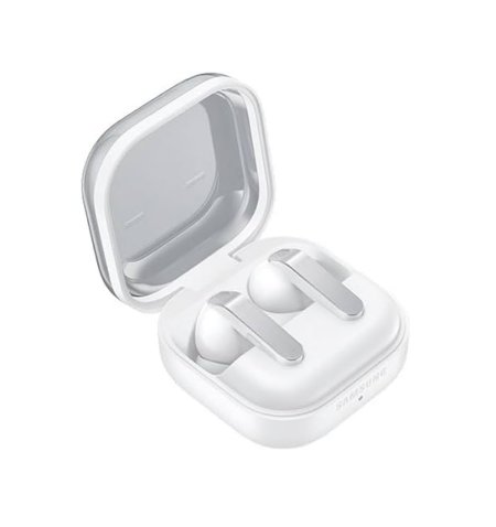 Samsung Galaxy Buds4 Pro white caixa de carregamento