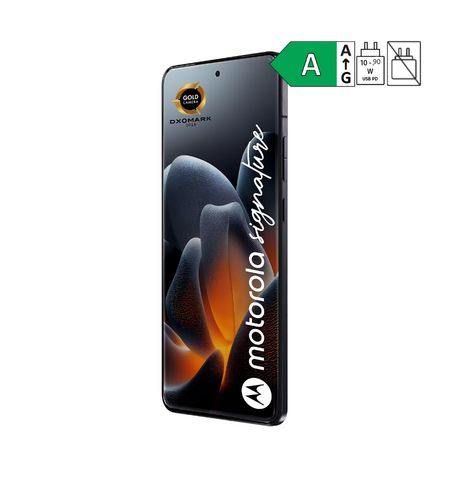 Motorola Signature 5G carbon lado