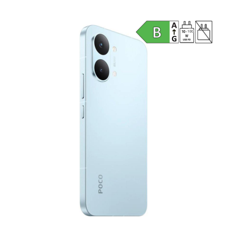Poco X8 Pro Max Blue traseira