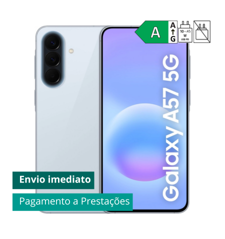 Samsung Galaxy A57 5G blue envio imediato