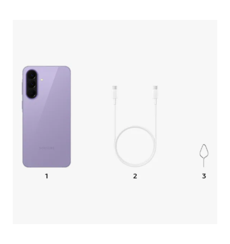 Samsung Galaxy A57 5G lilac caixa
