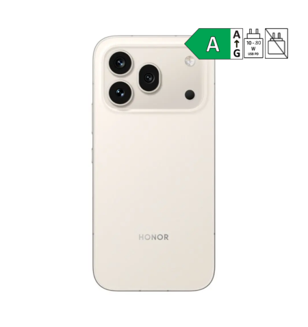 Honor 600 Pro 5G white traseira