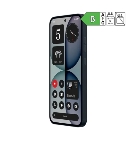 Nothing Phone (4a) Black lateral