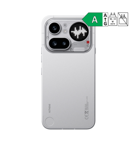 Nothing Phone (4a) Pro 5G silver traseira