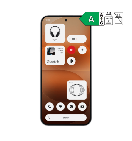 Nothing Phone (4a) Pro 5G silver frente