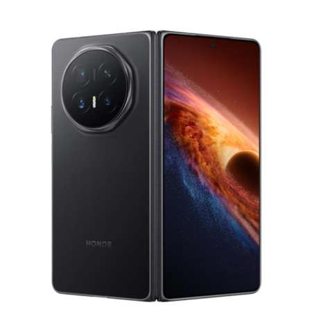 Honor Magic V6 Black traseira