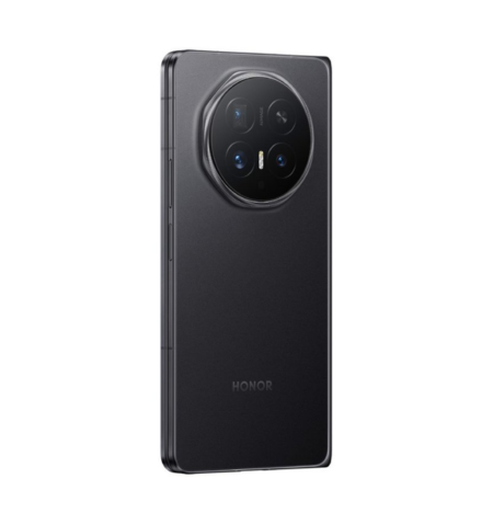 Honor Magic V6 Black traseira diagonal fechado