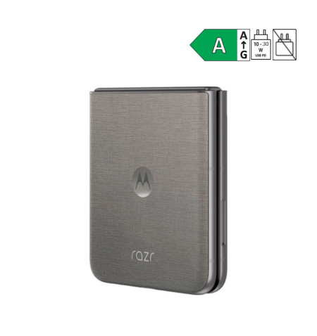 Motorola Razr 70 Pantone Hematite dobrado fechado