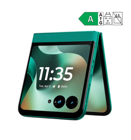 Motorola Razr 70 Pantone Sporting Green dobrado