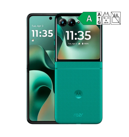 Motorola Razr 70 Pantone Sporting Green frente