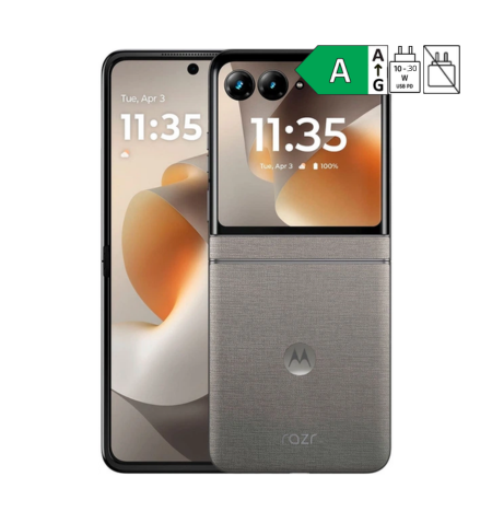 Motorola Razr 70 Pantone Hematite frente