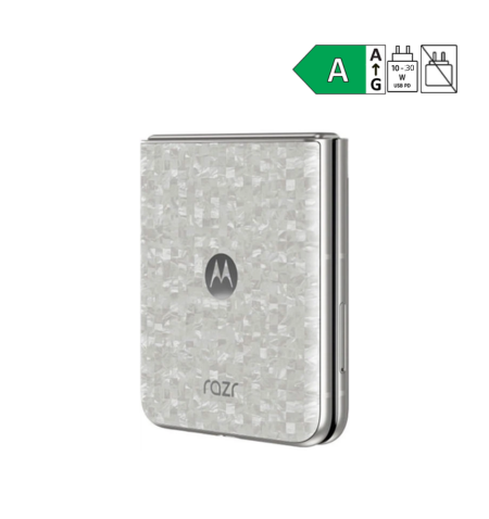 Motorola Razr 70 PANTONE Bright White fechado