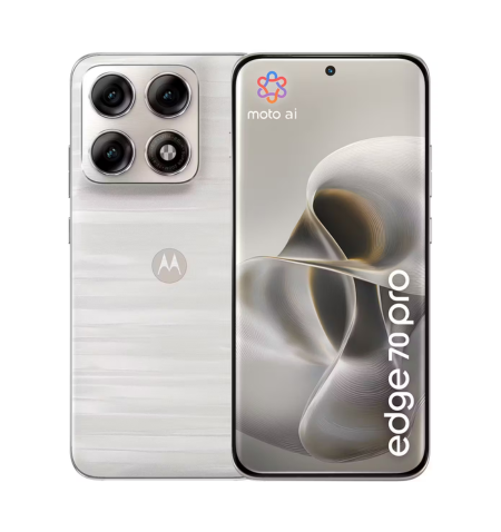 Motorola Edge 70 Pro Pantone Lily White