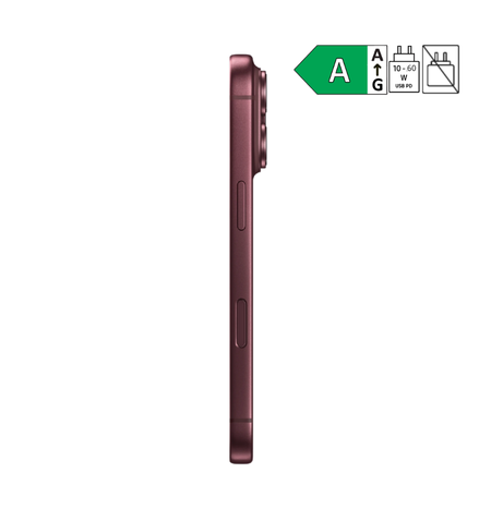 Apple iPhone 18 Pro Burgundy lado