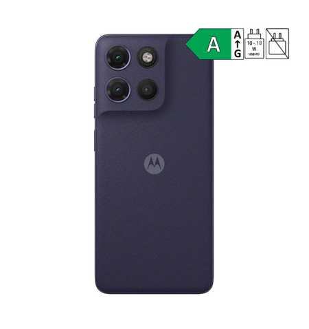 Motorola Moto G17 4G blue traseira