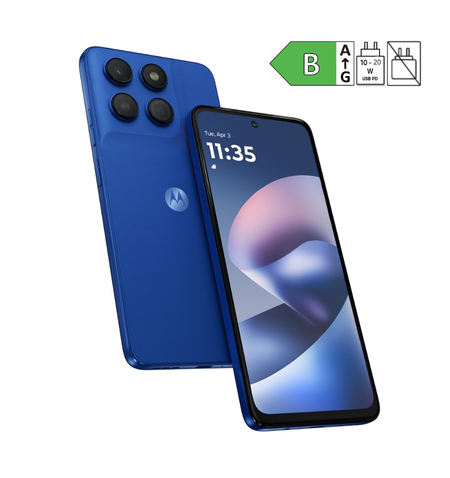 Motorola Moto G37 5G PANTONE Nautical Blue frente