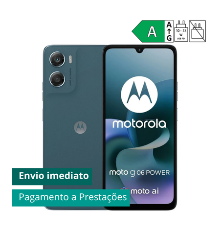 Motorola Moto G06 Power Blue envio imediato